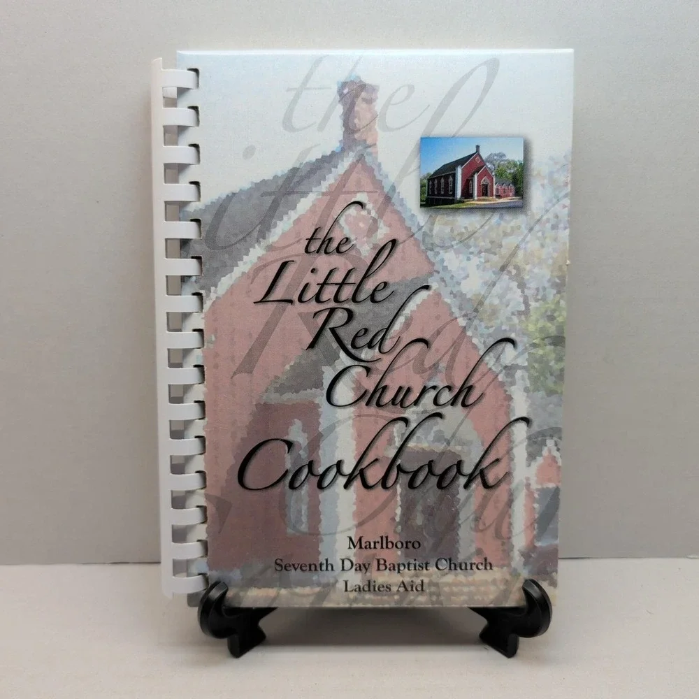 The‎ Little Red Church Cookbook Ladies Aid Marlboro 7th Day Baptist Bridgeton NJ